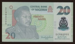 20 naira, 2010