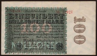100.000.000 Mark, 1923