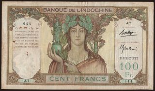 100 francs, 1928