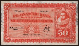 50 gulden, 1929
