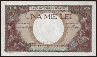 1000 lei, 1938