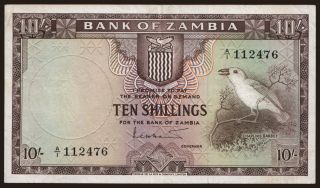 10 shillings, 1964