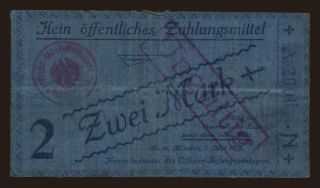 Hannoversch Münden, 2 Mark, 1914