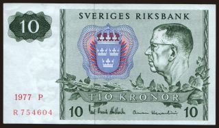 10 kronor, 1977
