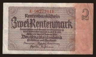 2 Rentenmark, 1937(44)