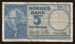 10 kroner, 1959