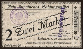 Eschwege, 2 Mark, 1917