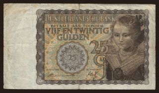 25 gulden, 1940