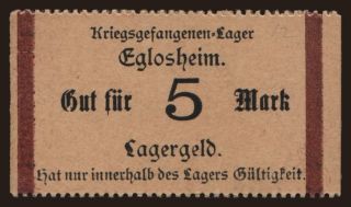 Eglosheim, 5 Mark, 191?