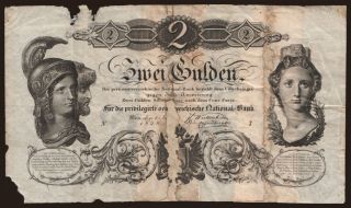 2 Gulden, 1848