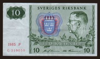 10 kronor, 1985