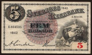 5 Kronor, 1942