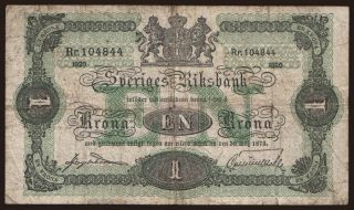 1 krona, 1920