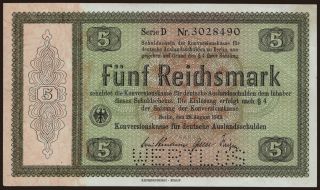 5 Reichsmark, 1934