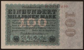 100.000.000 Mark, 1923