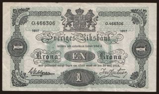1 krona, 1917