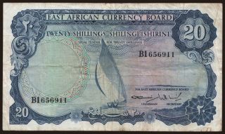 20 shillings, 1964