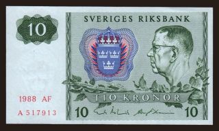 10 kronor, 1988