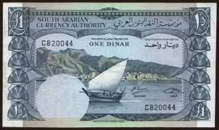 1 dinar, 1965