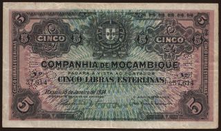 5 libras, 1934