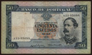 50 escudos, 1960