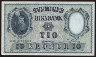 10 kronor, 1960