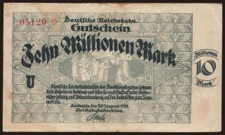 Karlsruhe, 10.000.000 Mark, 1923