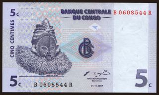 5 centimes, 1997
