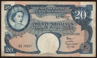 20 shillings, 1958