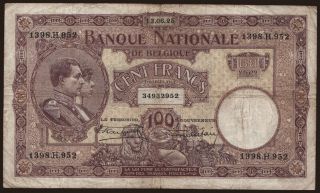100 francs, 1925