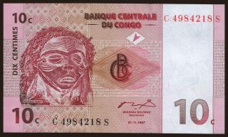 10 centimes, 1997