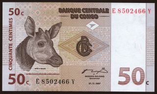 50 centimes, 1997