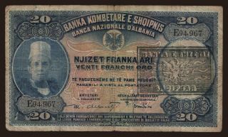 20 franka ari, 1926(45)