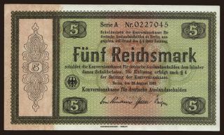 5 Reichsmark, 1933
