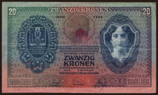 20 Kronen, 1907
