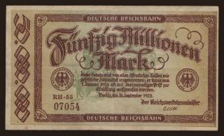 Berlin, 50.000.000 Mark, 1923