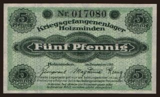 Holzminden, 5 Pfennig, 1916