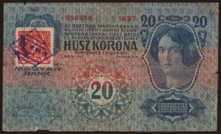 20 korun, 1913(19)