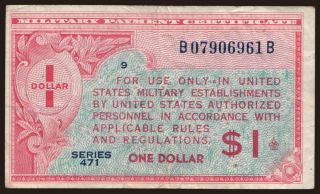 MPC, 1 dollar, 1947