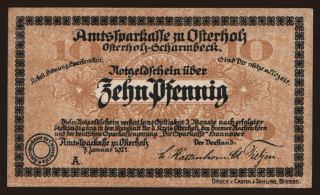 Osterholz, 10 Pfennig, 1921