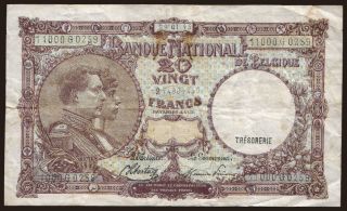 20 francs, 1945