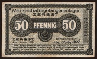 Zerbst, 50 Pfennig, 1916