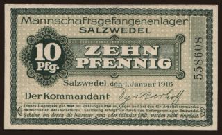 Salzwedel, 10 Pfennig, 1916