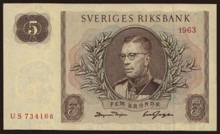 5 kronor, 1963