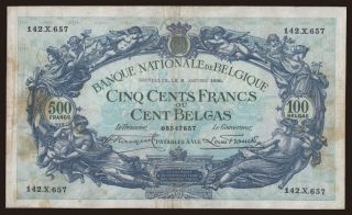 500 francs, 1930