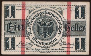 Mauthausen, 1 Heller, 191?