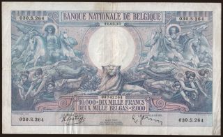 10.000 francs, 1938