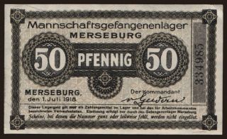 Merseburg, 50 Pfennig, 1918