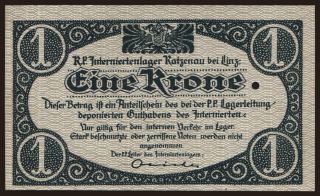 Katzenau bei Linz, 1 Krone, 191?
