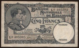 5 francs, 1929